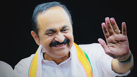 केरलम के मुख्यमंत्री वी डी सतीशन