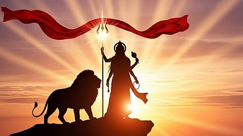घट पूजन के साथ माता शैलपुत्री का आह्वान