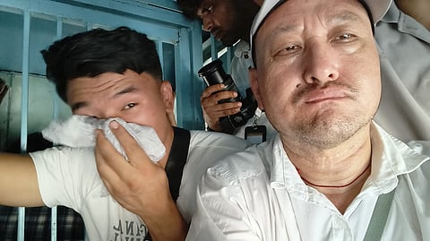 जंतर-मंतर पर सीजेपी के विरोध प्रदर्शन के दौरान एसडीएफ के तीन युवा नेता हिरासत में
