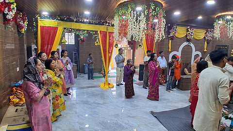 जीर्णोद्धार के बाद श्री श्री सेती देवी मंदिर भक्तों के लिए फिर खुला, पुनर्निर्माण कराने वाले दंपति सम्मानित