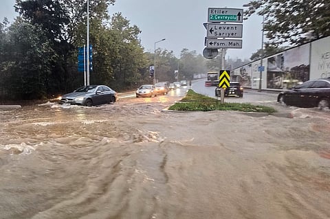 Worst flooding in Istanbul in 80 years