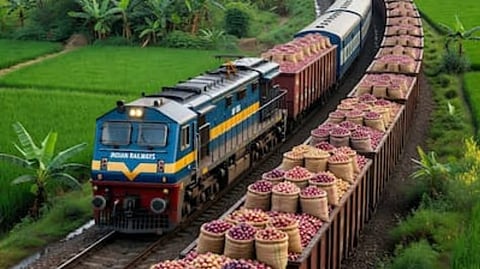 त्रिपुरा पहुंचेगी पहली कांदा एक्सप्रेस, 440 टन प्याज से कीमतों पर लगेगी लगाम