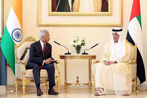 Jaishankar met with the ruler of Ras Al Khaimah