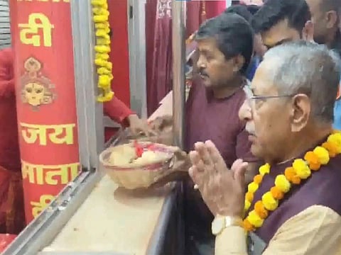 नागालैंड के राज्यपाल ने पटन देवी मंदिर में की पूजा-अर्चना