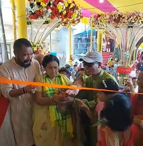 Ribbon cutting by MLA shikha chatrjee 