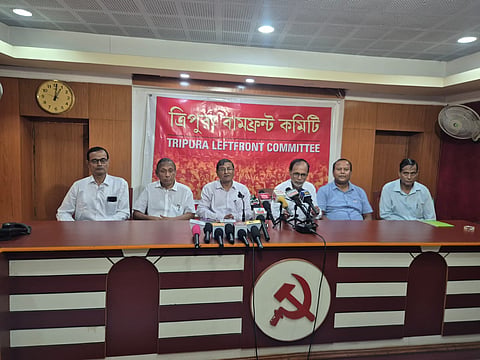 त्रिपुरा निकाय चुनाव से पहले सुरक्षा बलों की तैनाती चाहता है वाम मोर्चा