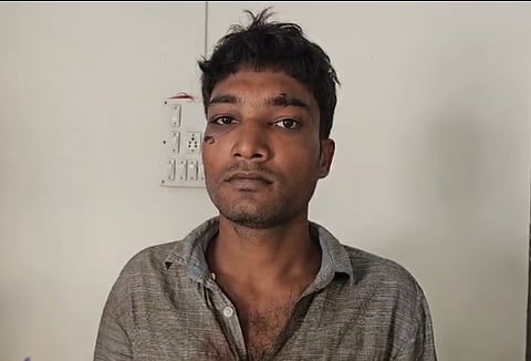 गिरफ्तार बांग्लादेशी गाय तस्कर 