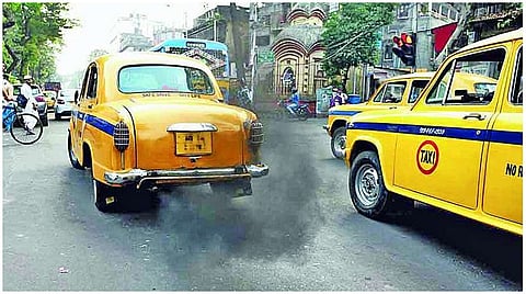 कोलकाता में बढ़ा प्रदूषण