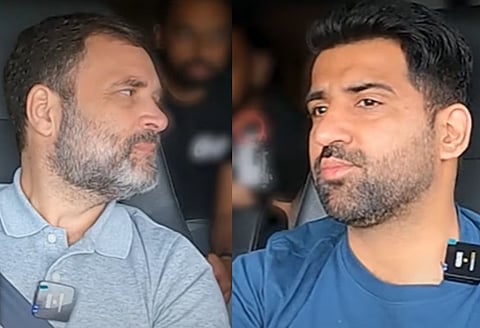 …जब ट्रक ड्राइवर की कमाई सुन फटी रह गईं राहुल गांधी की आंखें