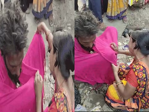 Ballia Viral Video : 10 साल बाद अचानक मिला पति तो भिखारी जैसी हालत देख …