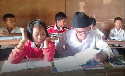 78 साल के बुजुर्ग ने लिया 9वीं कक्षा में दाखिला !