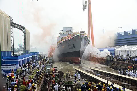 नौसेना की बढ़ी और ताकत, जल सुरक्षा में विंध्यागिरि की होगी बड़ी भूमिका