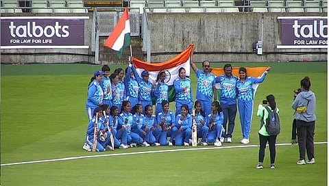 भारतीय महिला ब्लाइंड क्रिकेट टीम  (सोर्स- सोशल मीडिया)