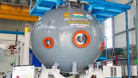 'मत्सय 6000' पनडुब्बी (सोर्स- KirenRijiju/twitter)