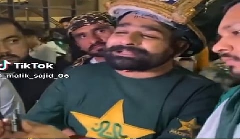 मैच हारने के बाद पाक फैंस का रिएक्शन (सोर्स- Twitter)