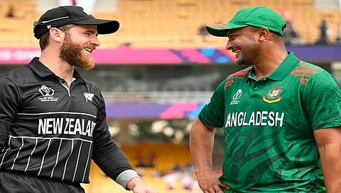 World Cup 2023: टॉस हारकर बांग्लादेश की बैटिंग, कीवी टीम में विलियमसन की वापसी