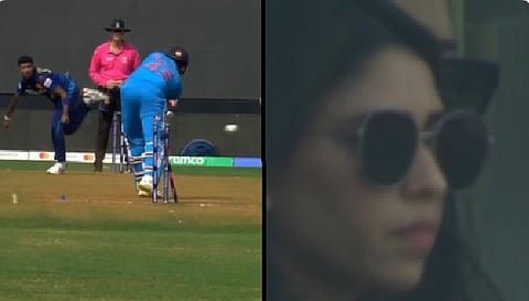 World Cup 2023: रोहित शर्मा के बोल्ड होते ही पत्नी रितिका का रिएक्शन हुआ वायरल