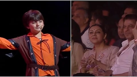 शाहरुख खान के बेटे अबराम की एक्टिंग देख दंग रह गए लोग