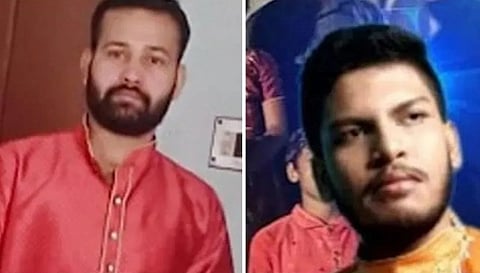 ललित झा और नीलाक्ष आइच.