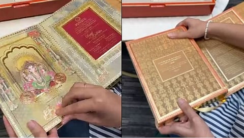 अनंत अंबानी की शादी का कार्ड आया सामने, सबसे पहला कार्ड भेजा वृन्दावन