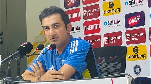  भारत लौटे मुख्य कोच गौतम गंभीर