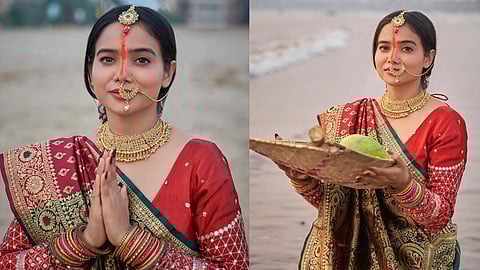 बिना शादी के सुहागन वाला श्रृंगार कर मनीषा रानी ने किया छठ पूजा का अपमान