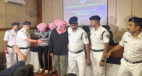 अंतरराष्ट्रीय साइबर ठग गिरोह का भंडाफोड़, सीए सहित तीन सरगना गिरफ्तार