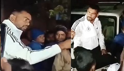 अवैध कब्जा को लेकर विधायक-पुलिस के बीच झड़प।