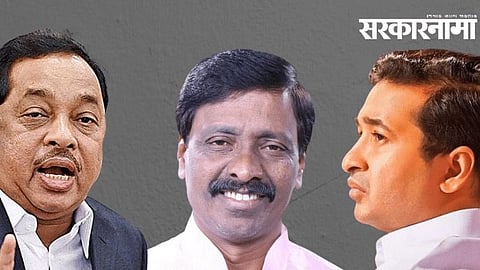 Narayan Rane - Vinayak Raut - Nitesh Rane