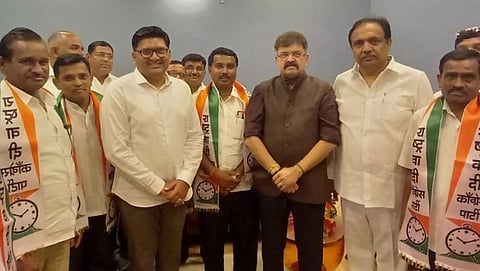 Amol Bhangade enters NCP