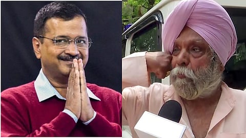 Arvind Kejriwal and Preetpal Singh Bagga