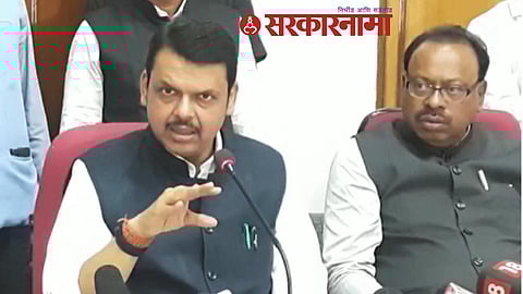 Devendra Fadanvis and Chandrashekhar Bawankule