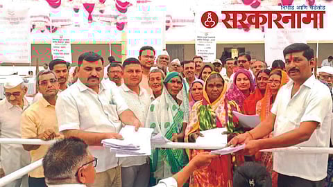 Grampanchayat Candidates submites forms