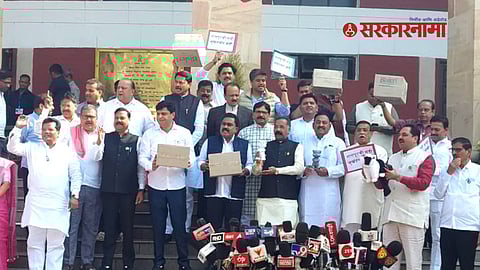 Winter Session protest 