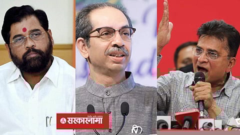 Kirit Somaiya, Uddhav Thackeray, Eknath Shinde 