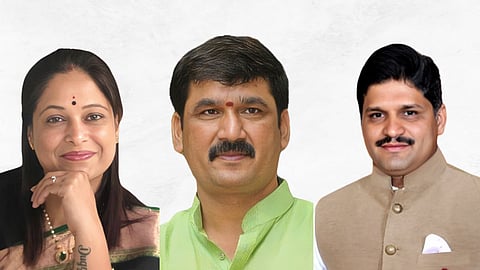 Ashwini Jagtap, Rahul Kalate, Nana Kate, Chinchwad By-election
