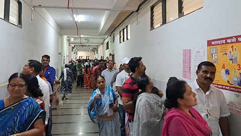 Voters in Chinchwad