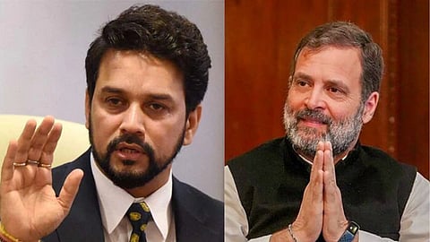 Anurag Thakur, Rahul Gandhi
