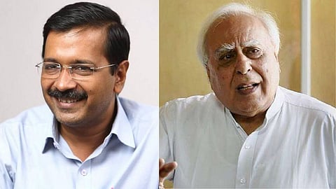 Arvind Kejriwal, Kapil Sibal