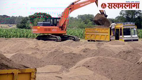 illegal sand mining