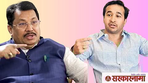 Vijay Wadettiwar and Nitesh Rane