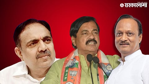 Jaynat Patil, Sunil Tatkare, Ajit Pawar 