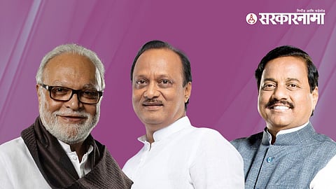 sunil tatkare Ajit Pawar Chhagan Bhujbal