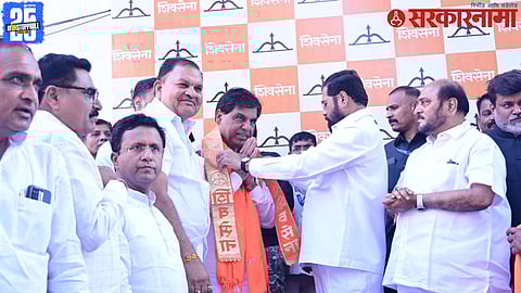 Bhausaheb Patil Chikatgaonkar And Eknath Shinde