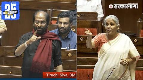 T Shiva, Nirmala Sitharaman