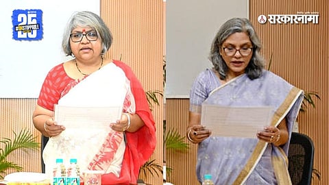 IAS Anuradha Prasad and Sujata Chaturvedi