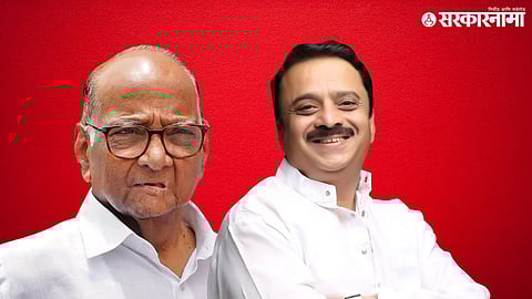 Satyajitsinh Patankar during a recent meeting amid growing speculation about his entry into the BJP.