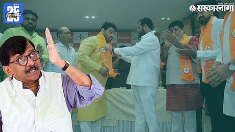 Sanjay Raut on Chandrahar Patil After Join Eknath Shinde Shivsena