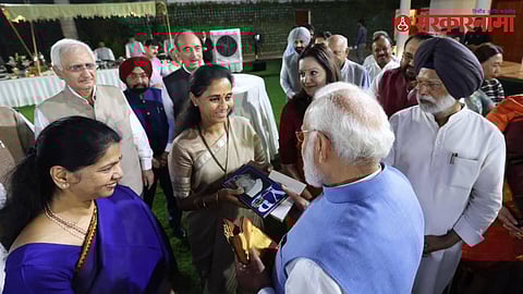 Supriya Sule presents books on Yashwantrao Chavan to PM Modi, highlighting Maharashtra’s political heritage