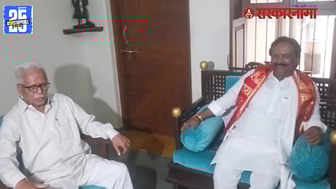 Ambadas Danve Meet Mns Leader Prakash Mahajan News